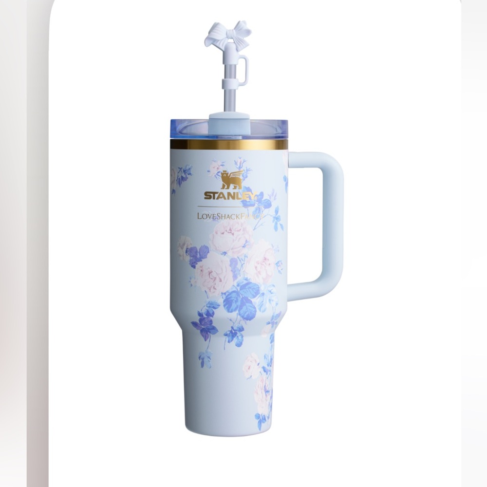 UNOPENED - The Stanley x LoveShackFancy Quencher | 40 OZ - Everblooming Rosettes